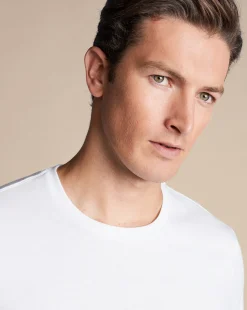Nightwear & Pajamas<Charles Tyrwhitt 2-Pack Crew Neck Cotton T-Shirt - White