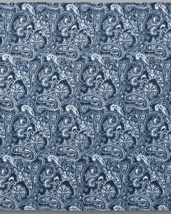 Accessories<Charles Tyrwhitt Paisley Print Silk Pocket Square - Blue Indigo