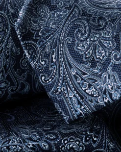 Accessories<Charles Tyrwhitt Paisley Silk Tie - Indigo Blue