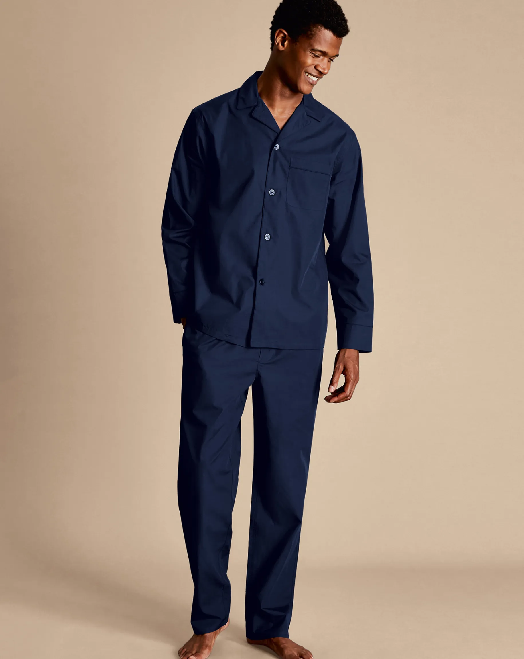 Nightwear & Pajamas<Charles Tyrwhitt Pajama Set - Navy