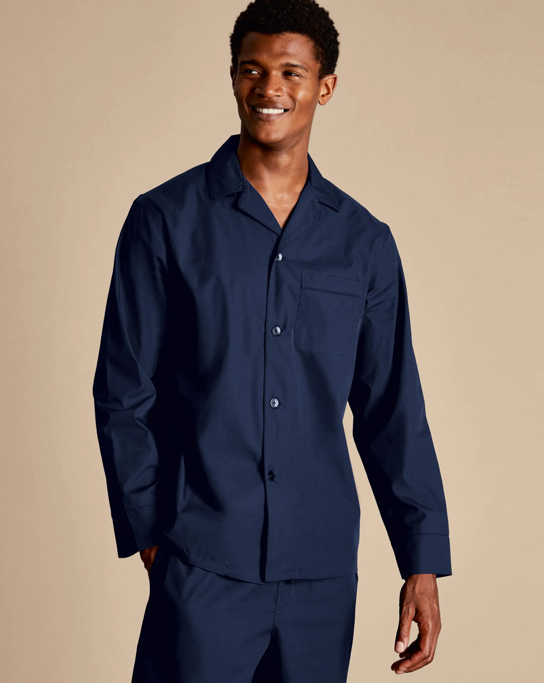 Nightwear & Pajamas<Charles Tyrwhitt Pajama Set - Navy