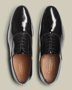 Smart Shoes|Black Shoes<Charles Tyrwhitt Patent Oxford Shoes - Black