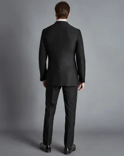 Suit Jackets|Blazers<Charles Tyrwhitt Peak Lapel Tuxedo Jacket - Black
