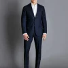 Suit Jackets|Blazers<Charles Tyrwhitt Prince of Wales Check Suit Jacket - French Blue