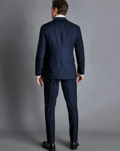 Suit Jackets|Blazers<Charles Tyrwhitt Prince of Wales Check Suit Jacket - French Blue