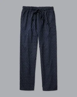 Accessories<Charles Tyrwhitt Printed Dot Pajama Bottoms - Navy