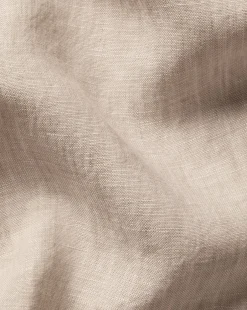 Casual Shirts|Extra Slim Fit Shirts<Charles Tyrwhitt Pure Linen Shirt - Oatmeal