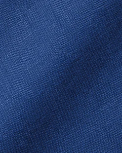 Casual Shirts|Blue Shirts<Charles Tyrwhitt Pure Linen Shirt - Blue Royal