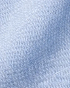 Casual Shirts|Blue Shirts<Charles Tyrwhitt Pure Linen Shirt - Blue Sky
