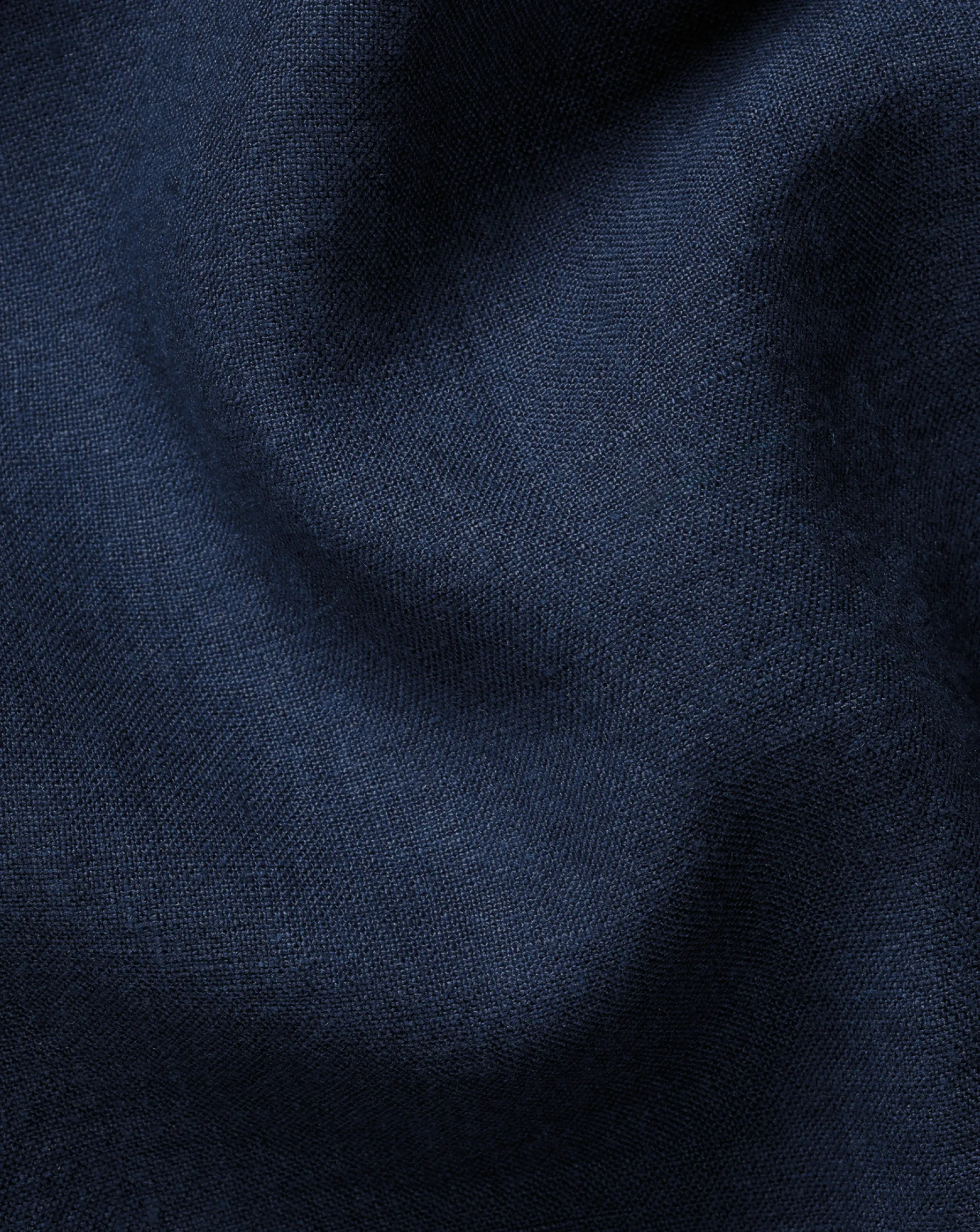 Short Sleeve Shirts|Casual Shirts<Charles Tyrwhitt Pure Linen Short Sleeve Shirt - Navy
