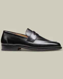 Races|Loafers<Charles Tyrwhitt Saddle Loafers - Black