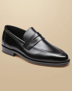 Races|Loafers<Charles Tyrwhitt Saddle Loafers - Black
