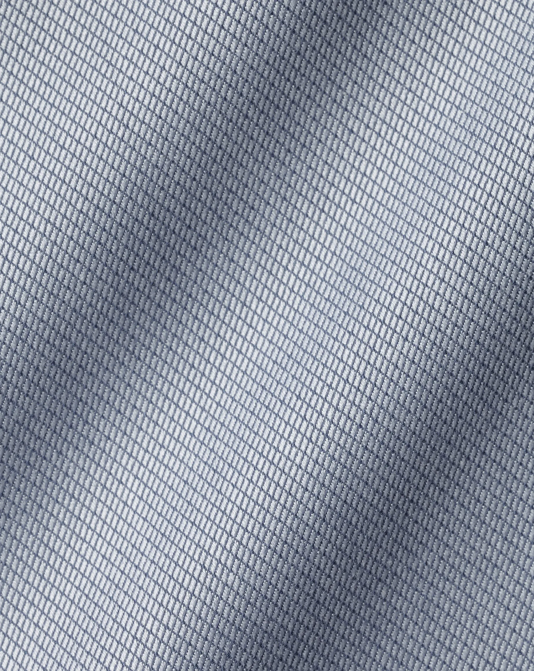 Shirt Sale|Dress Shirts<Charles Tyrwhitt Semi-Spread Collar Egyptian Cotton Hampton Weave Shirt - Steel Blue