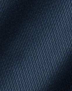 Dress Shirts|Blue Shirts<Charles Tyrwhitt Semi-Spread Collar Egyptian Cotton Windsor Weave Shirt - Steel Blue