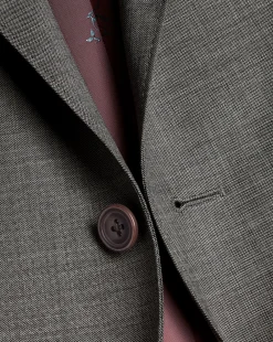 Suit Jackets|Blazers<Charles Tyrwhitt Sharkskin Suit Jacket - Grey