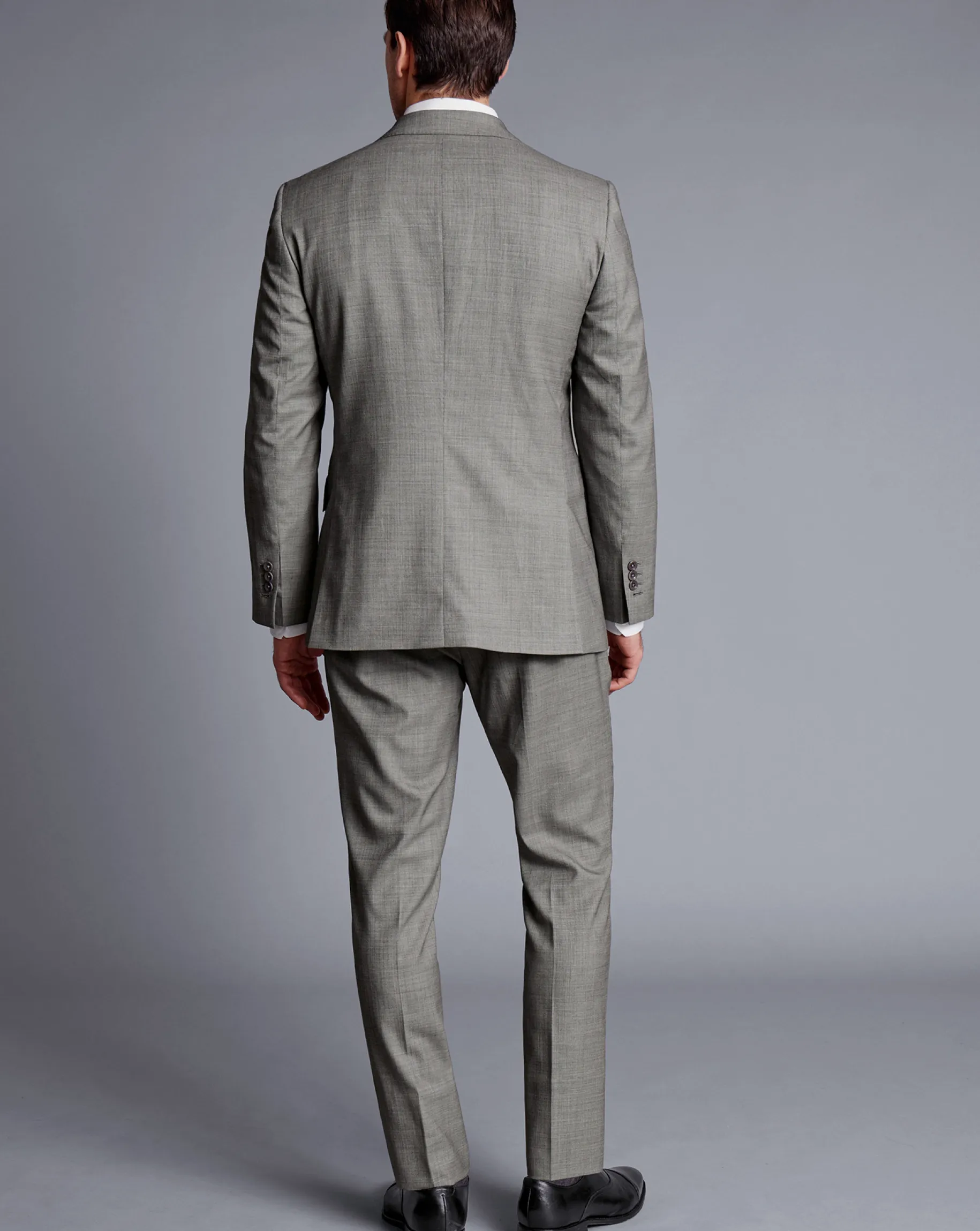 Suit Jackets|Blazers<Charles Tyrwhitt Sharkskin Suit Jacket - Light Grey
