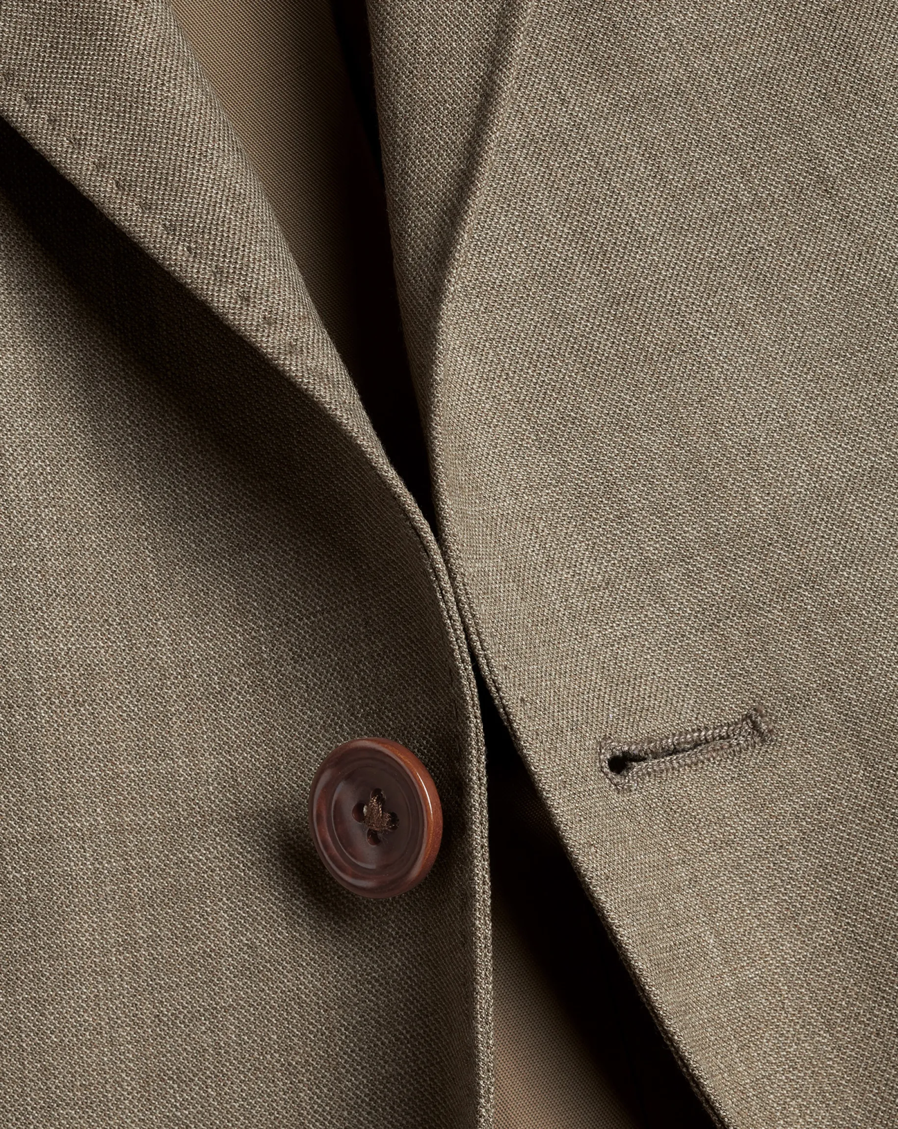 Suit Jackets|Blazers<Charles Tyrwhitt Sharkskin Suit Jacket - Oatmeal