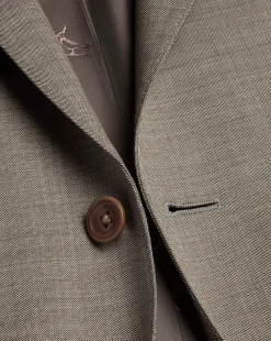 Suit Jackets|Blazers<Charles Tyrwhitt Sharkskin Suit Jacket - Taupe
