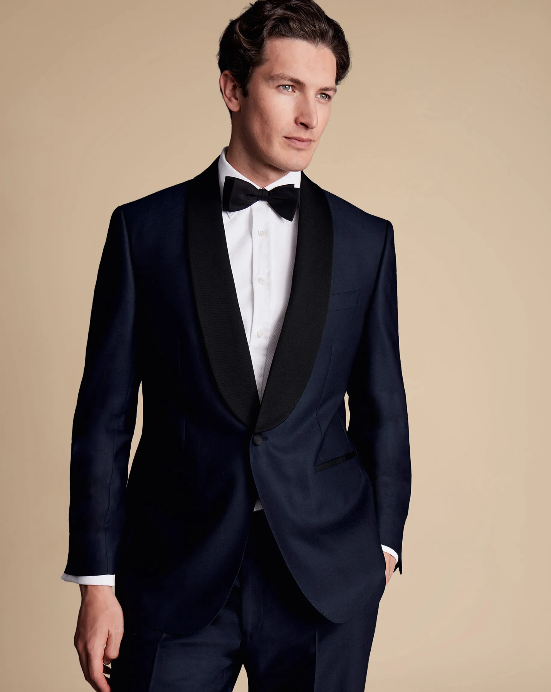 Suit Jackets<Charles Tyrwhitt Shawl Lapel Tuxedo Jacket - Dark Navy