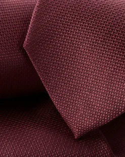 Ties & Bow-ties<Charles Tyrwhitt Silk Tie - Burgundy Red