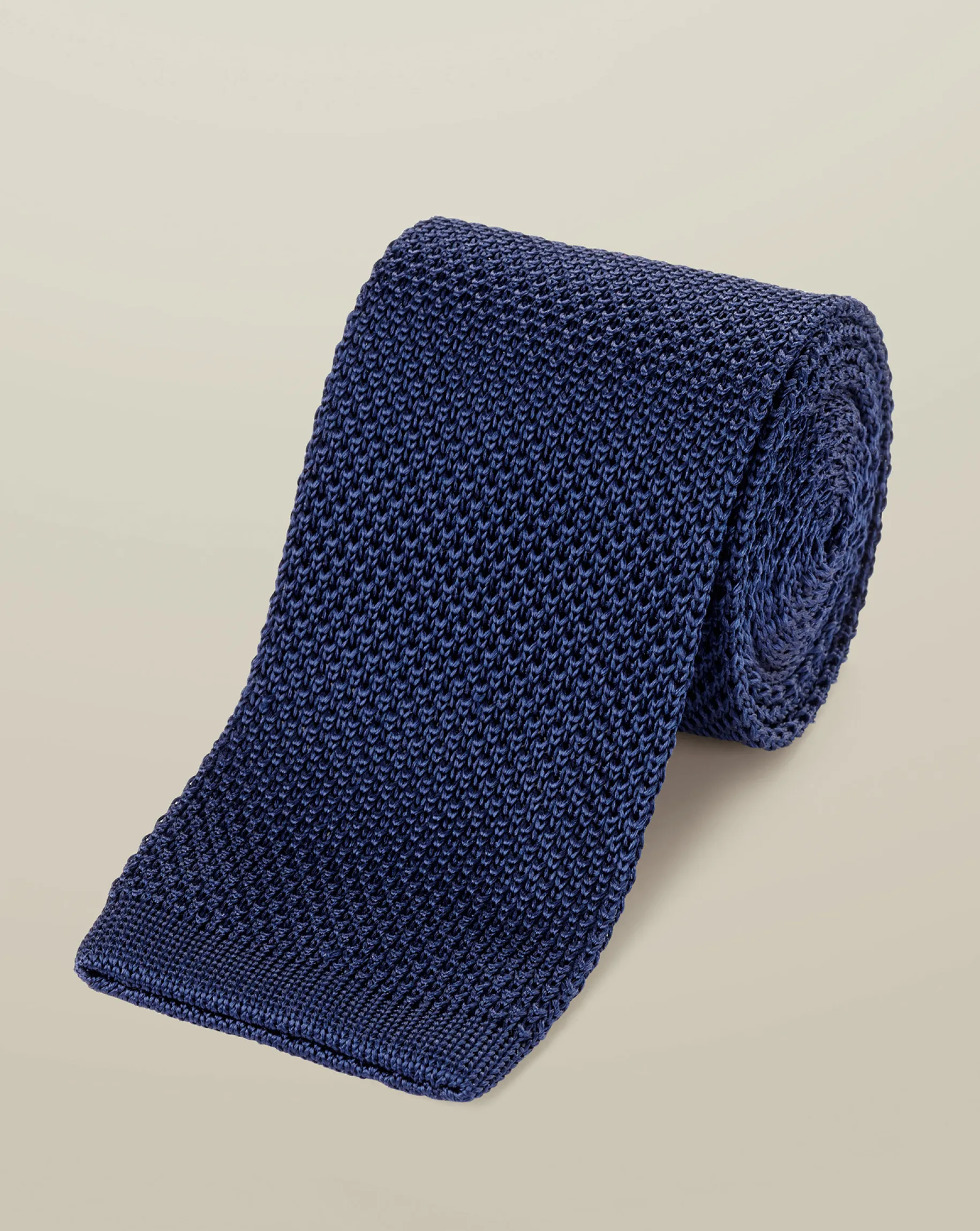 Ties & Bow-ties<Charles Tyrwhitt Slim Silk Knitted Tie - Blue Royal
