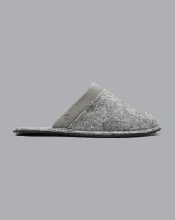 Shoes|Accessories<Charles Tyrwhitt Slippers - Light Grey