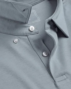 Smart polos|Grey<Charles Tyrwhitt Smart Jersey Polo - Silver