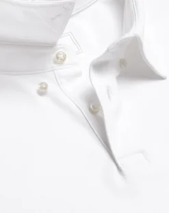 Polos|White<Charles Tyrwhitt Smart Jersey Polo - White