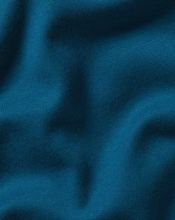 Blue Shirts|Smart polos<Charles Tyrwhitt Smart Long Sleeve Jersey Polo - Blue Turquoise