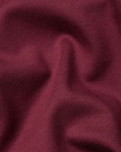Long Sleeve polos|Polos<Charles Tyrwhitt Smart Long Sleeve Jersey Polo - Wine