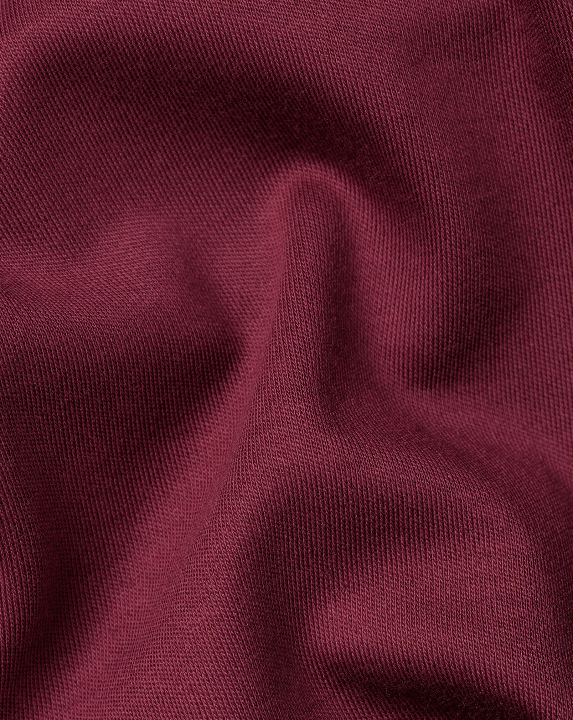 Long Sleeve polos|Polos<Charles Tyrwhitt Smart Long Sleeve Jersey Polo - Wine