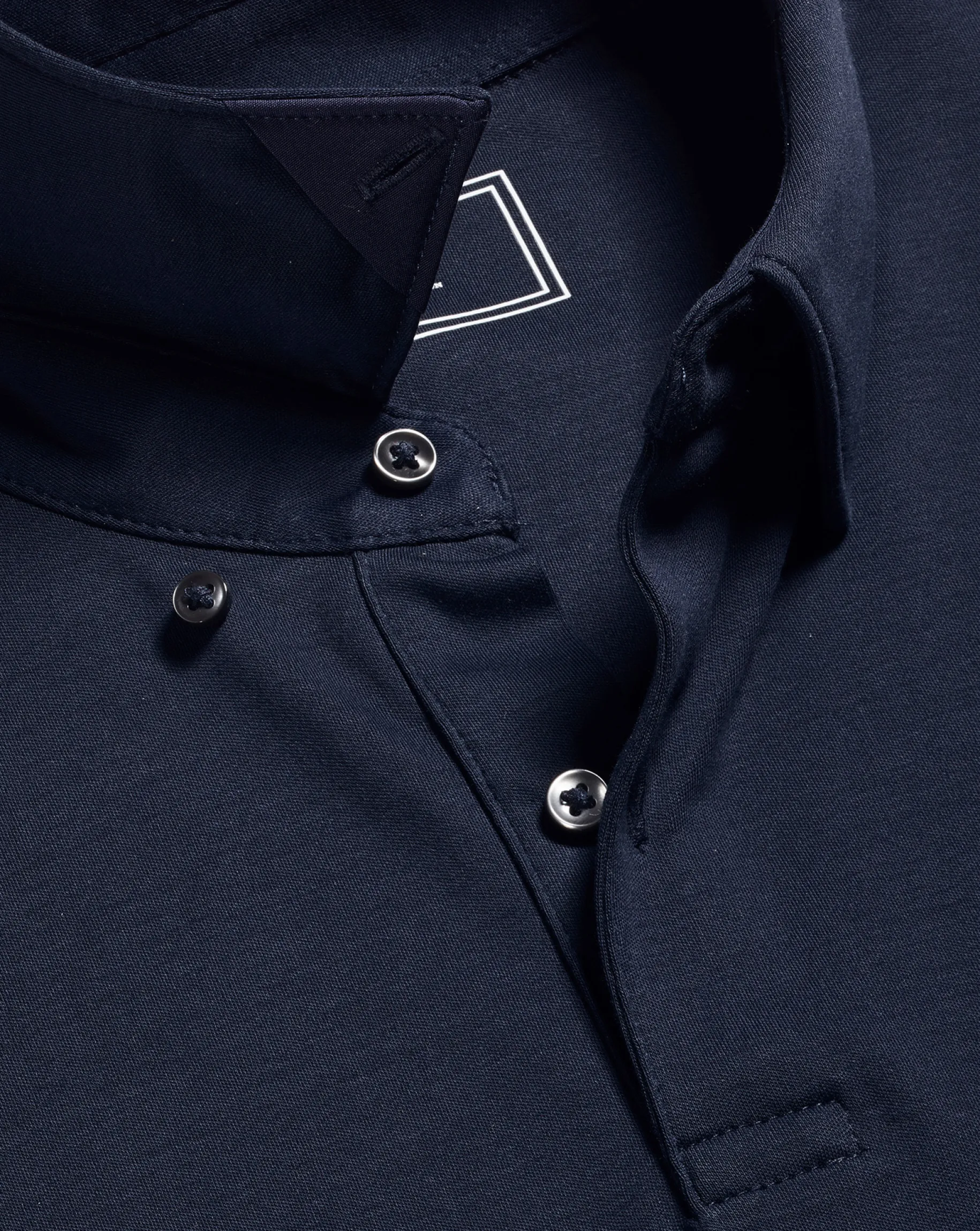 Blue Shirts|Smart polos<Charles Tyrwhitt Smart Long Sleeve Jersey Polo - Navy
