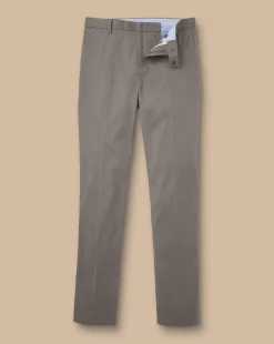 Smart Pants|Brown Pants<Charles Tyrwhitt Smart Stretch Texture Pants - Mocha