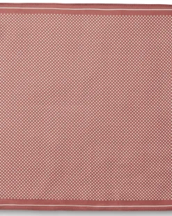 Accessories<Charles Tyrwhitt Spot Silk Pocket Square - Salmon Pink & Ivory Pink and White