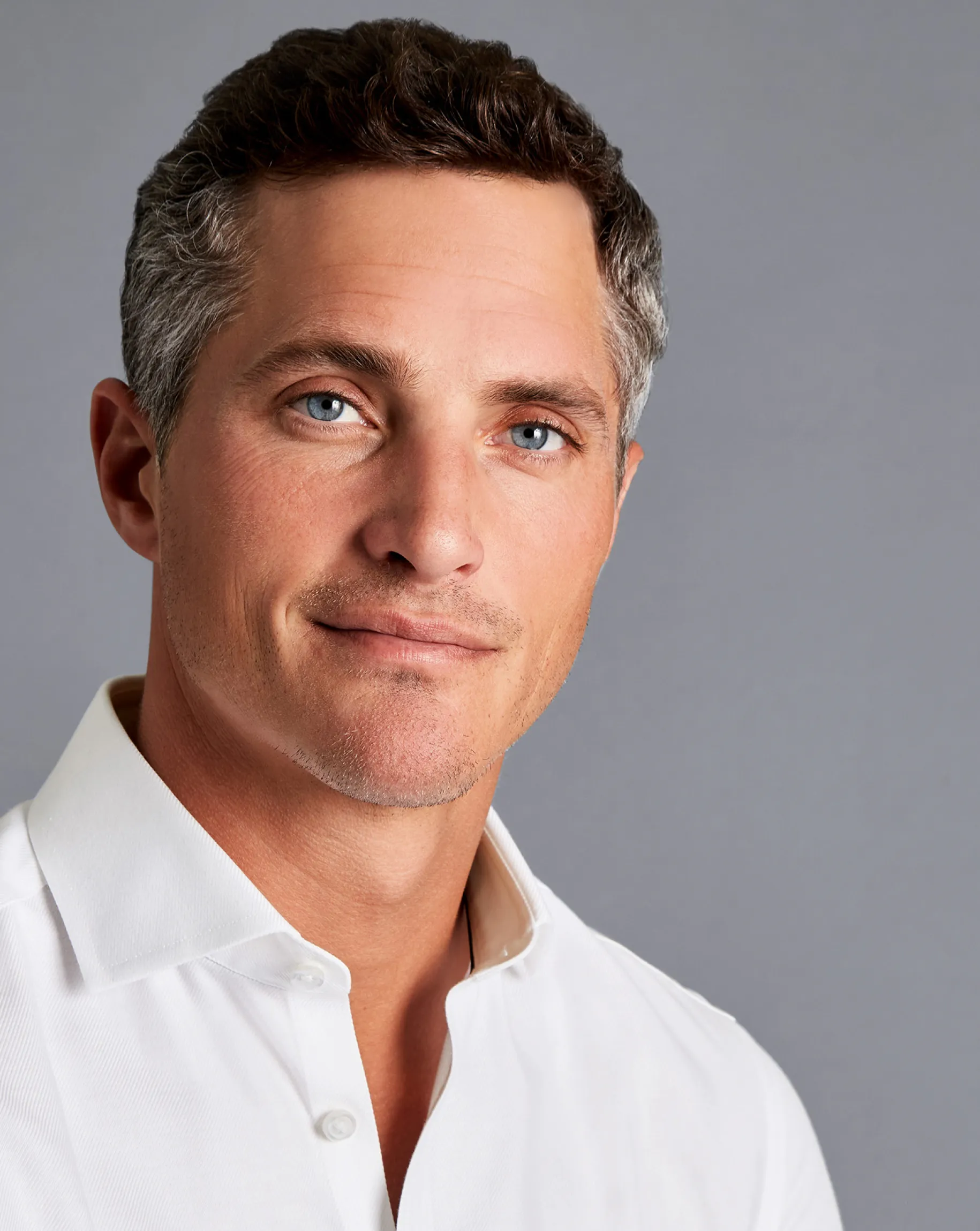 Shirt Sale|Dress Shirts<Charles Tyrwhitt Spread Collar Non-Iron Cambridge Weave Shirt - White