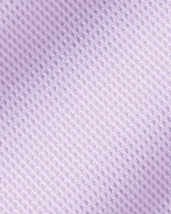 Shirt Sale|Dress Shirts<Charles Tyrwhitt Spread Collar Non-Iron Clifton Weave Shirt - Purple Lilac