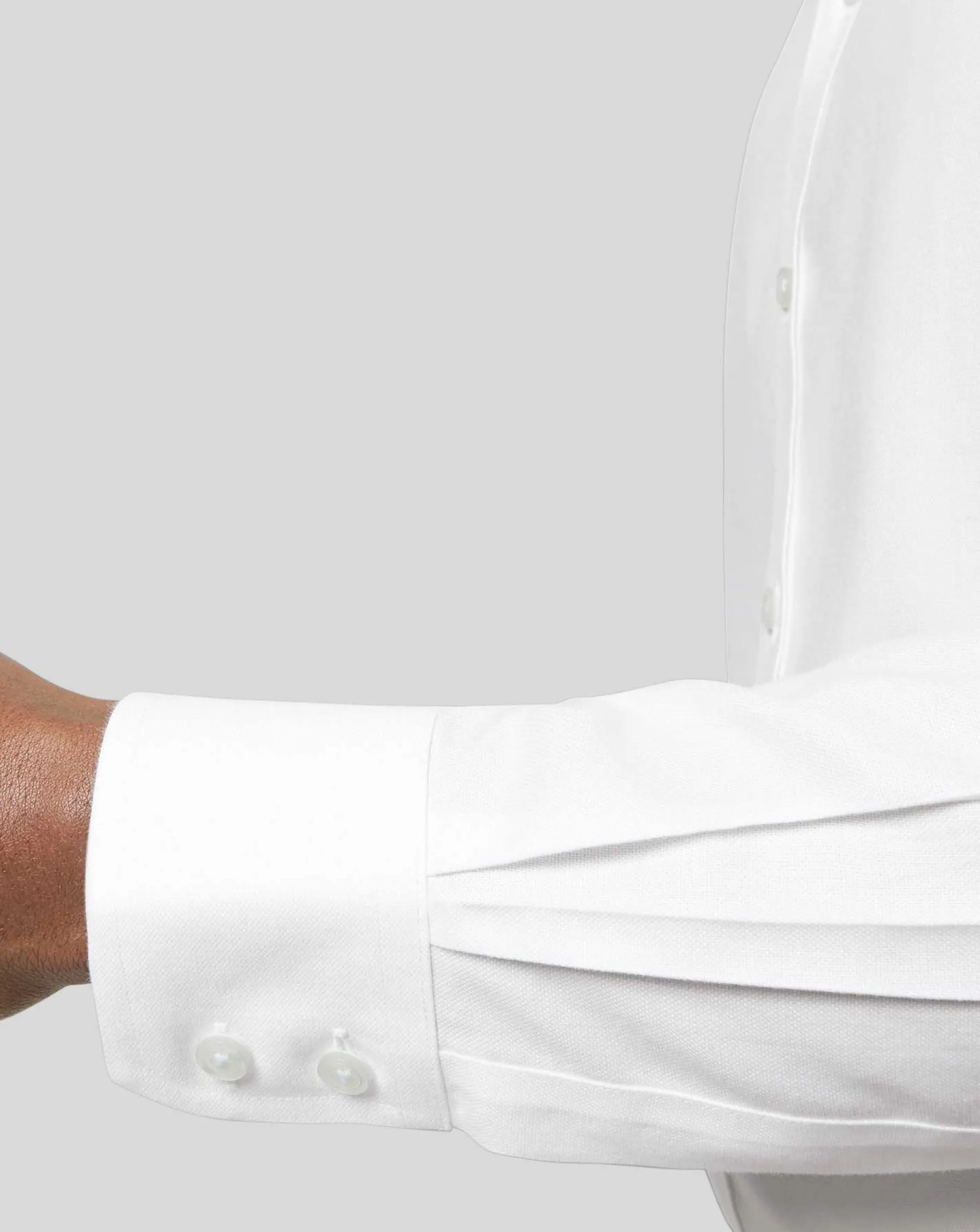 Shirt Sale|Dress Shirts<Charles Tyrwhitt Spread Collar Non-Iron Ludgate Weave Shirt - White