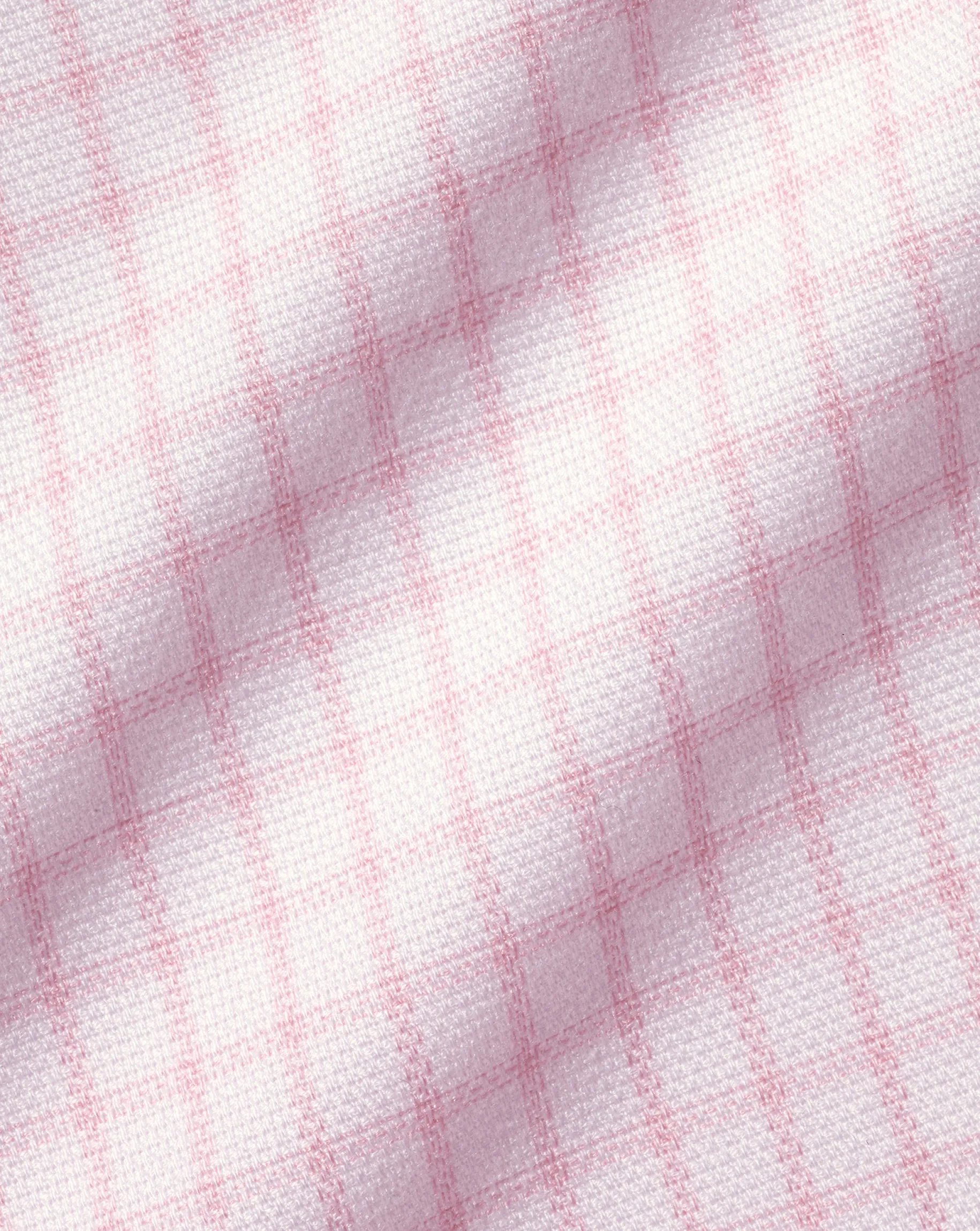 Shirt Sale|Dress Shirts<Charles Tyrwhitt Spread Collar Non-Iron Regent Weave Check Shirt - Pink