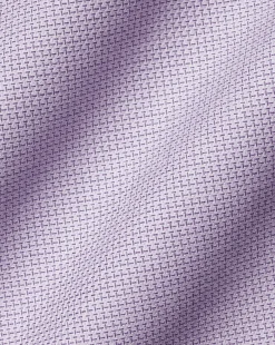 Shirt Sale|Dress Shirts<Charles Tyrwhitt Spread collar Non-Iron Richmond Weave Shirt - Mauve Mauve Purple