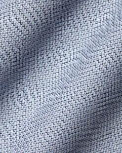 Shirt Sale|Dress Shirts<Charles Tyrwhitt Spread Collar Non-Iron Richmond Weave Shirt - Blue Indigo