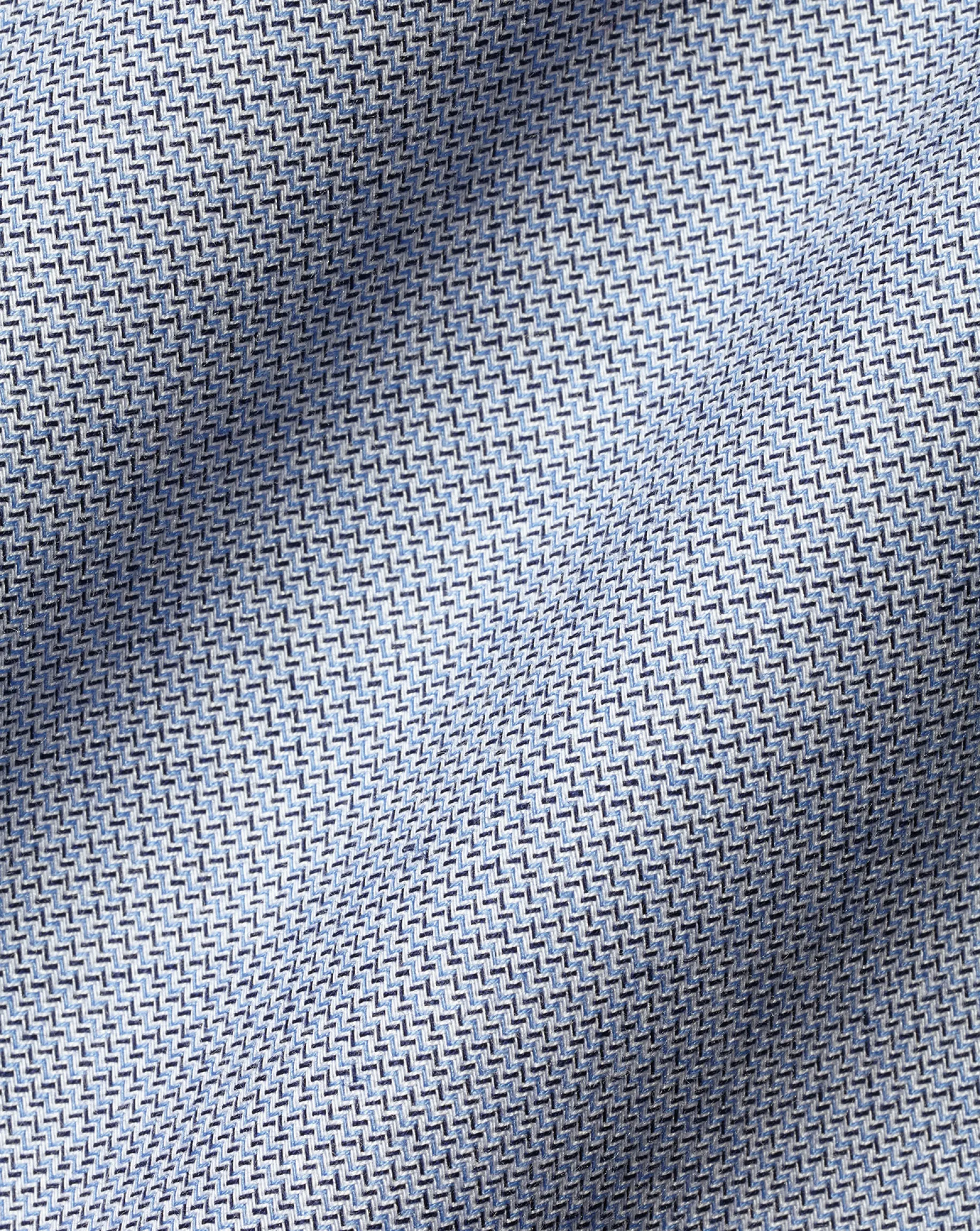 Shirt Sale|Dress Shirts<Charles Tyrwhitt Spread Collar Non-Iron Richmond Weave Shirt - Blue Indigo