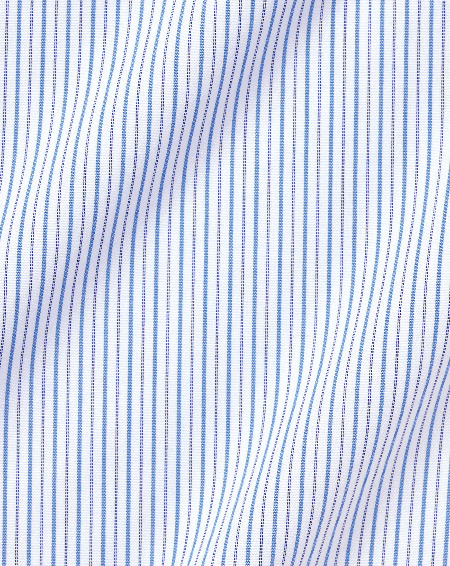 Shirt Sale|Dress Shirts<Charles Tyrwhitt Spread Collar Non-Iron Stripe Winchester Shirt - Ocean Blue