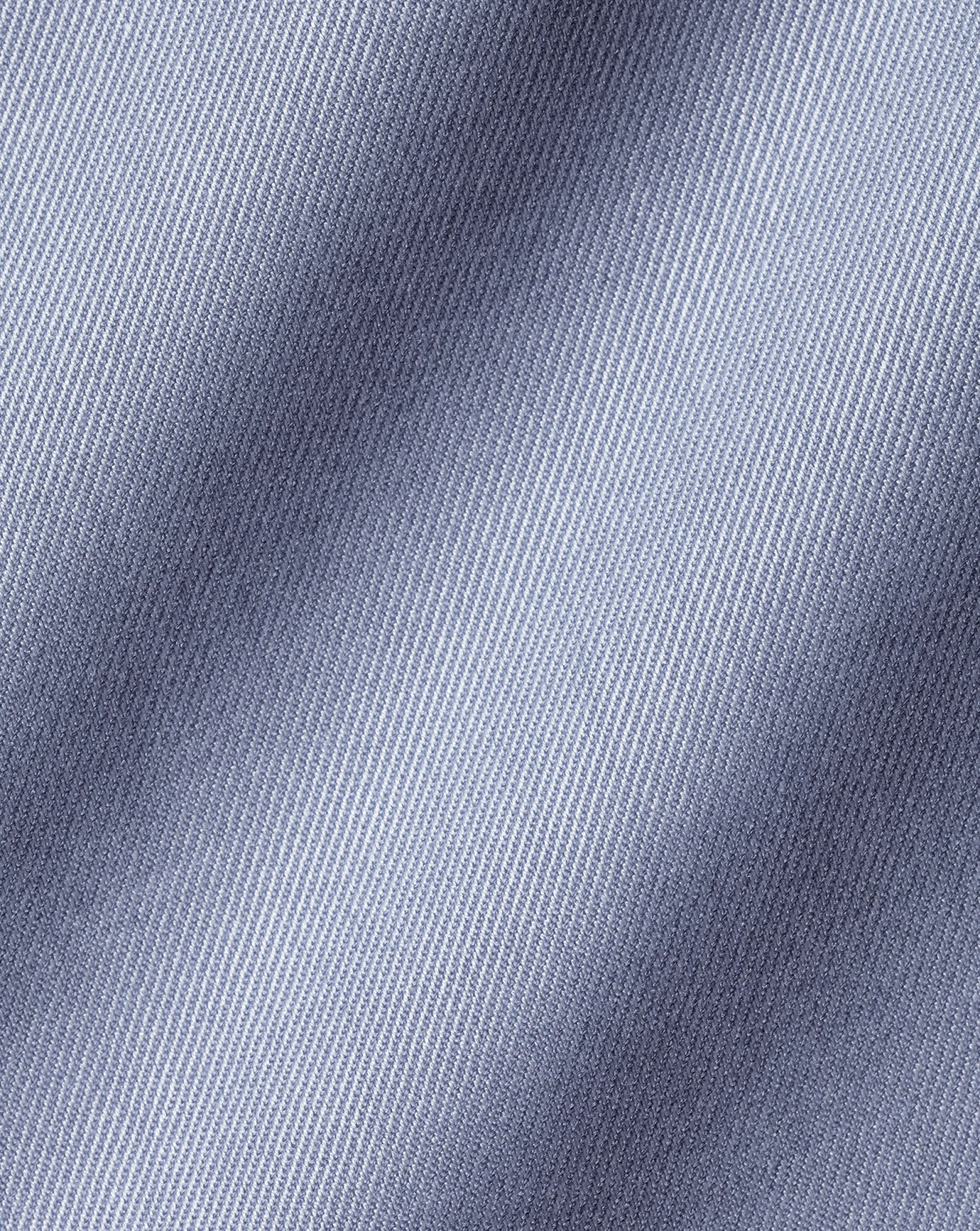Dress Shirts|S<Charles Tyrwhitt Spread Collar Non-Iron Twill Shirt- Blue Indigo