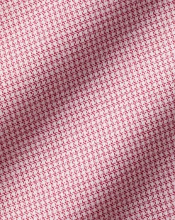 Shirt Sale|Dress Shirts<Charles Tyrwhitt Spread Collar Non-Iron Twill Micro Check Shirt - Red