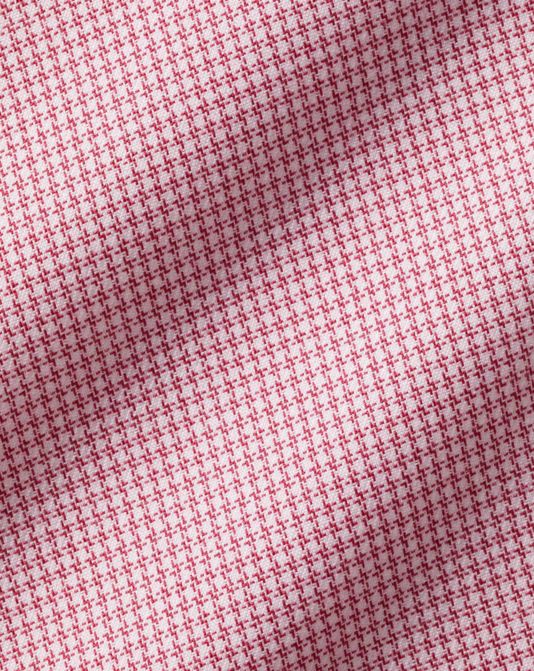Shirt Sale|Dress Shirts<Charles Tyrwhitt Spread Collar Non-Iron Twill Micro Check Shirt - Red