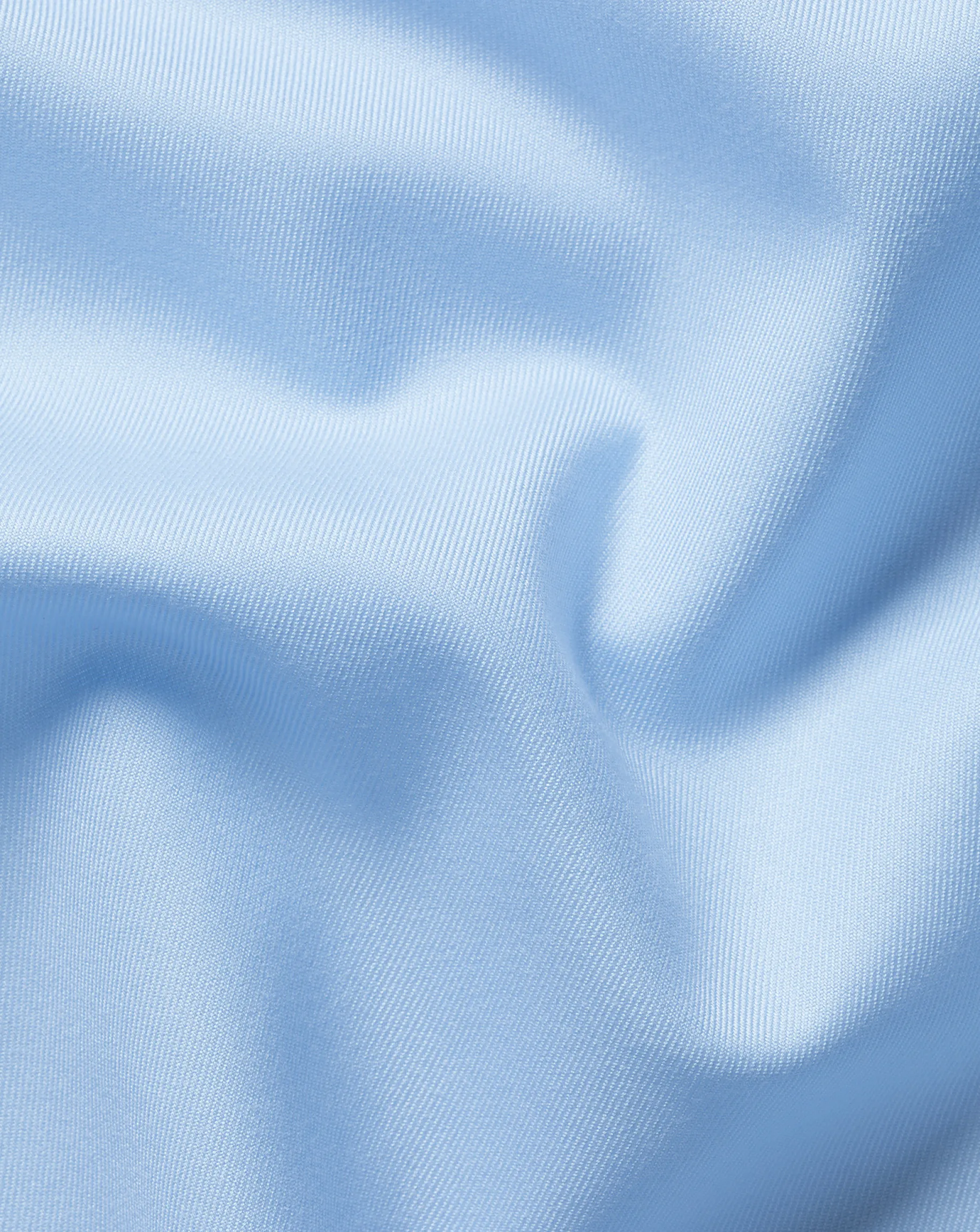 Dress Shirts|Blue Shirts<Charles Tyrwhitt Spread Collar Non-Iron Twill Shirt - Blue Sky