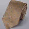 Ties & Bow-ties<Charles Tyrwhitt Stain Resistant Floral Pattern Tie - Tan