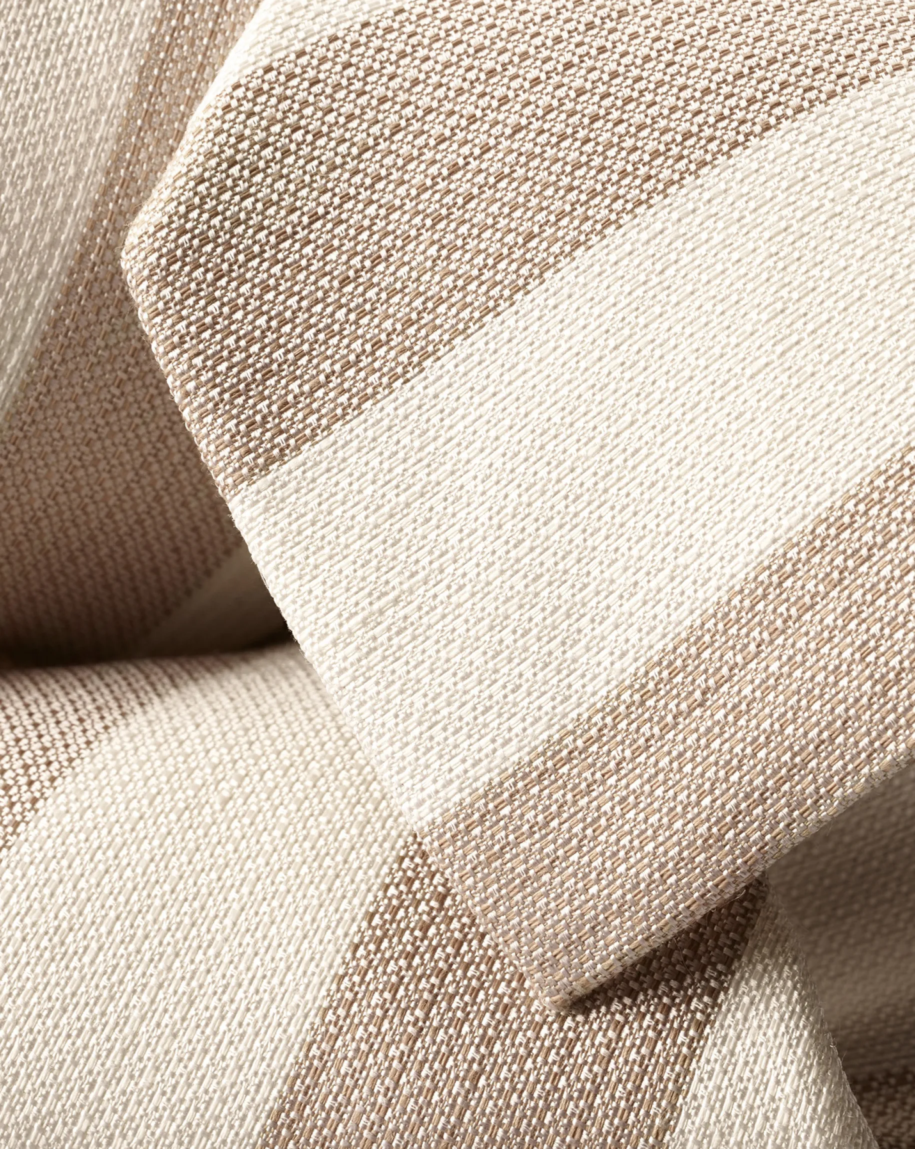 Accessories<Charles Tyrwhitt Stripe Linen Silk Tie - Stone & Ivory Stone & Ivory