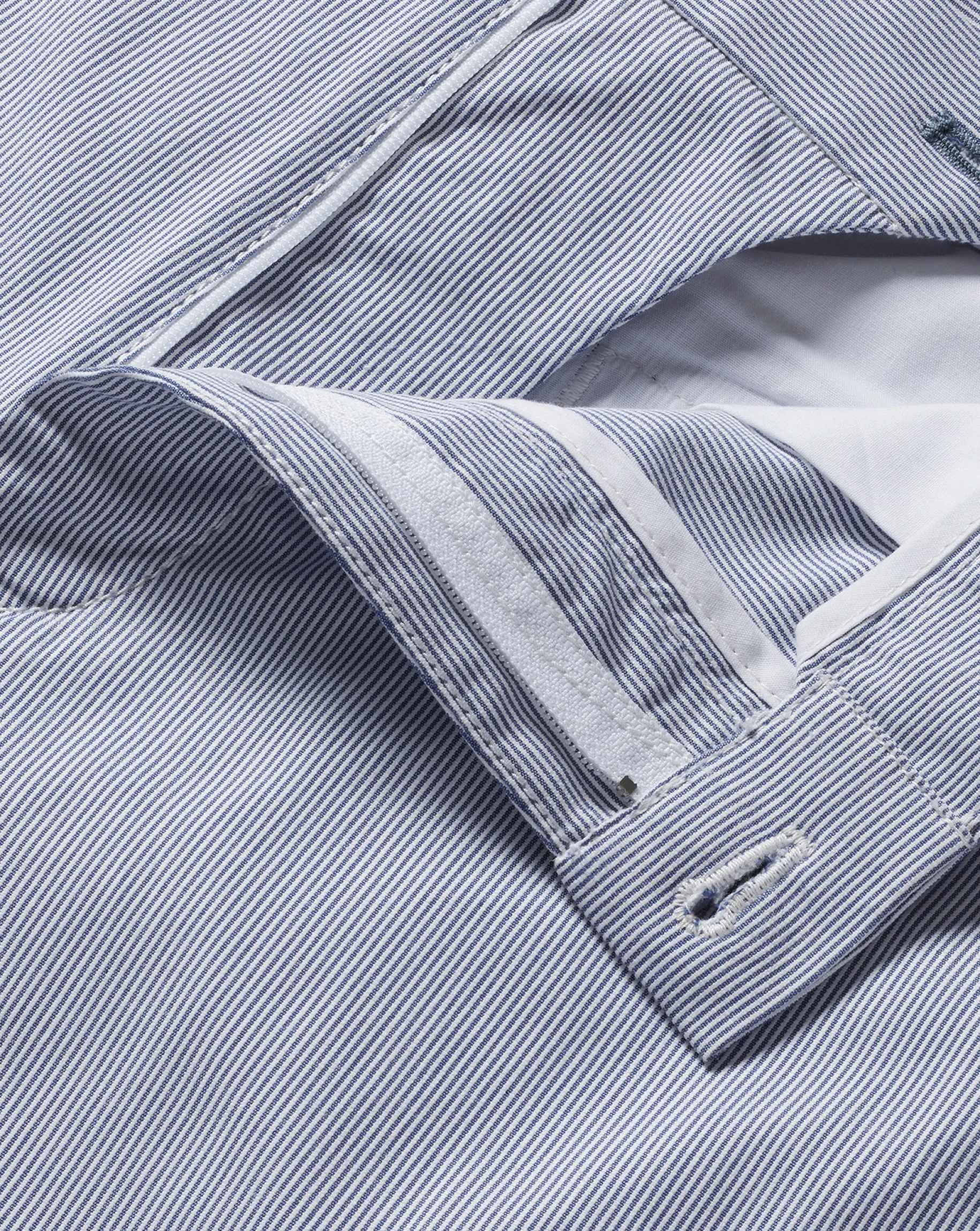 Golf Collection|Pants & Shorts<Charles Tyrwhitt Stripe Shorts - Blue Royal