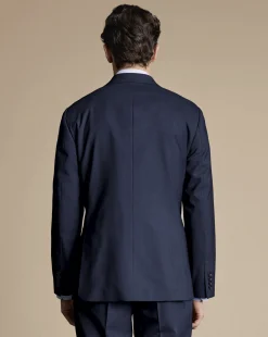Suit Jackets|Blazers<Charles Tyrwhitt Stripe Suit Jacket - Navy